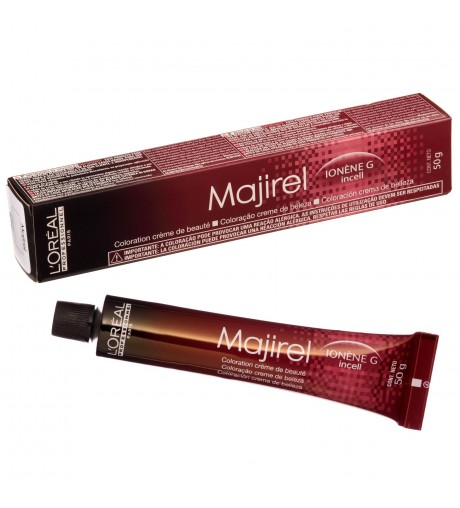 Tube de coloration MAJIREL L'OREAL N°4.45 Châtain cuivré acajou 50 ML