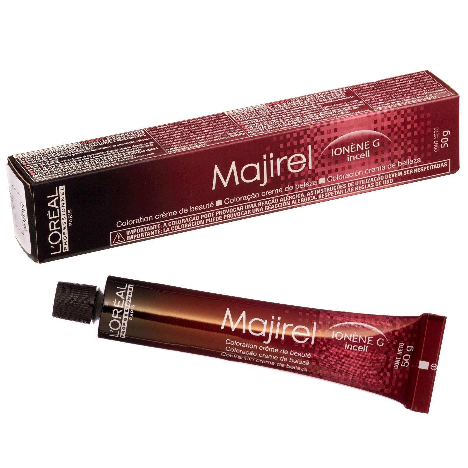 Coloration L'Oréal Professionnel Majirel 5.15 - Châtain Clair Cendré Acajou - 50 Ml