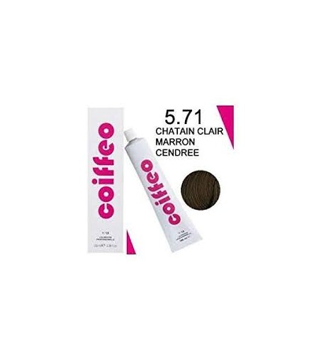 COIFFEO 5.71 CHATAIN CLAIR MARRON CENDRE 100 ML