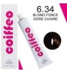 COIFFEO 6.34 BLOND FONCE DORE CUIVRE 100 ML