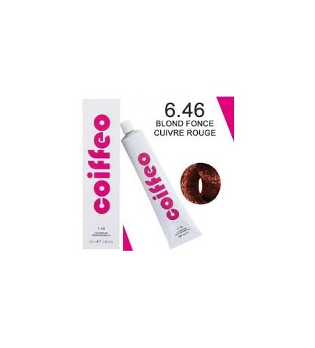 COIFFEO 6.46 BLOND FONCE CUIVRE ROUGE 100 ML
