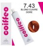 COIFFEO 7.43 BLOND CUIVRE DORE 100 ML