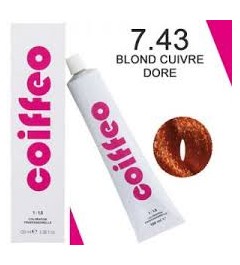 COIFFEO 7.43 BLOND CUIVRE DORE 100 ML