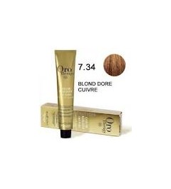 OROTHERAPY COLORATION N°7.34 BLOND DORÉ CUIVRE 100 ML