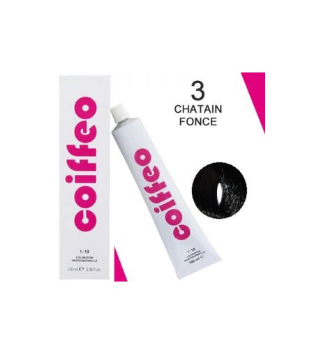 COIFFEO 3 CHÂTAIN FONCÉ 100 ML