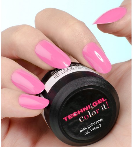 Gel de couleur pink guimauve