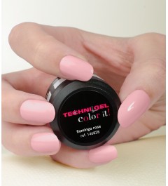 Gel de couleur flamingo rose