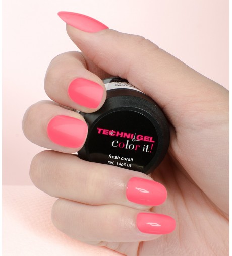 Gel de couleur fresh corail