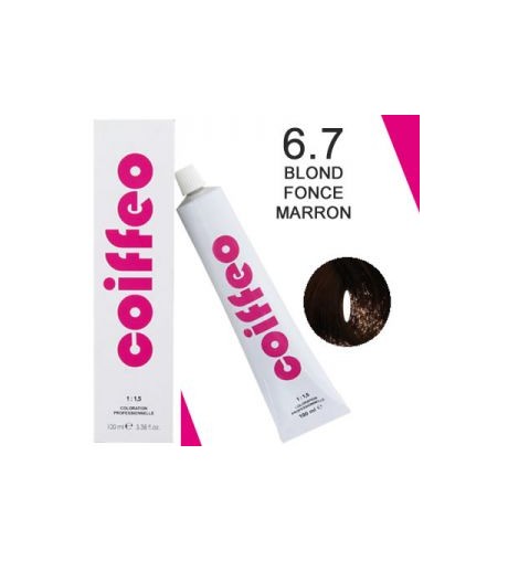 COIFFEO 6.45 BLOND FONCE CUIVRE ACAJOU 100 ML