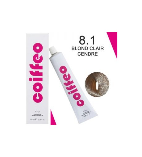 COIFFEO 8.1 BLOND CLAIR CENDRE100 ML