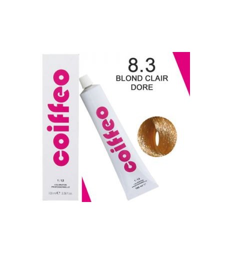 COIFFEO 8.31 BLOND CLAIR DORE CENDRE 100 ML