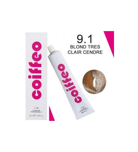 COIFFEO 9.1 BLOND CLAIR CENDRE 100 ML
