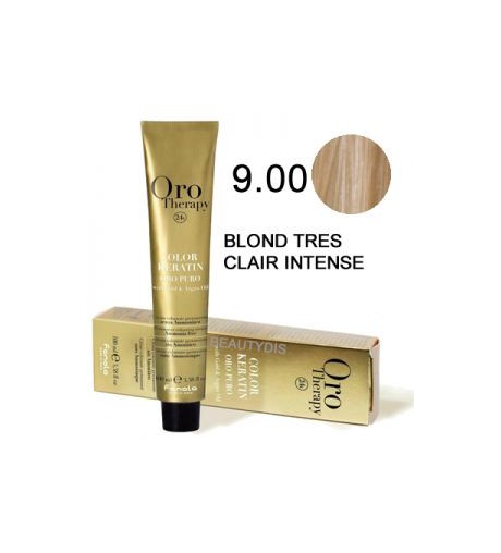 OROTHERAPY COLORATION N°9.00 BLOND TRÈS CLAIR INTENSE 100 ml