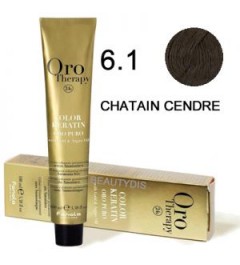 OROTHERAPY COLORATION N°6.1 BLOND FONCÉ CENDRÉ 100 ml 