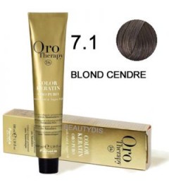 OROTHERAPY COLORATION N°7.1 BLOND CENDRÉ 100 ml 100 ml 