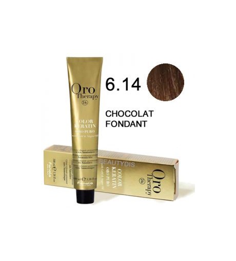 OROTHERAPY COLORATION N°6.14 CHOCOLAT FONDANT 100 ml