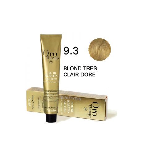 OROTHERAPY COLORATION N°9.3 BLOND TRÈS CLAIR DORÉ 100 ml