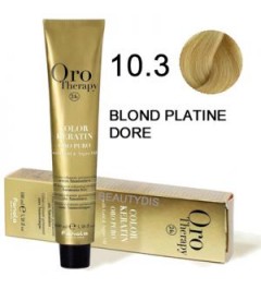 OROTHERAPY COLORATION N°10.3 BLOND PLATINE DORÉ 100