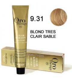 OROTHERAPY COLORATION N°9.31 BLOND TRÈS CLAIR SABLE 100 ml