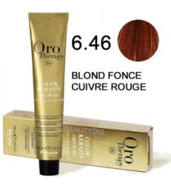 OROTHERAPY COLORATION N°6.46 BLOND FONCÉ CUIVRÉ ROUGE 100 ml