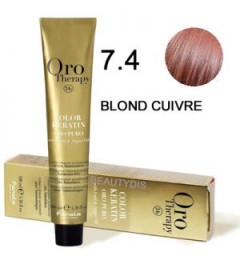 OROTHERAPY COLORATION N°7.4 BLOND CUIVRÉ 100 ml